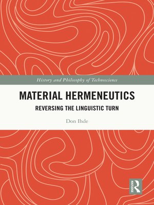 cover image of Material Hermeneutics